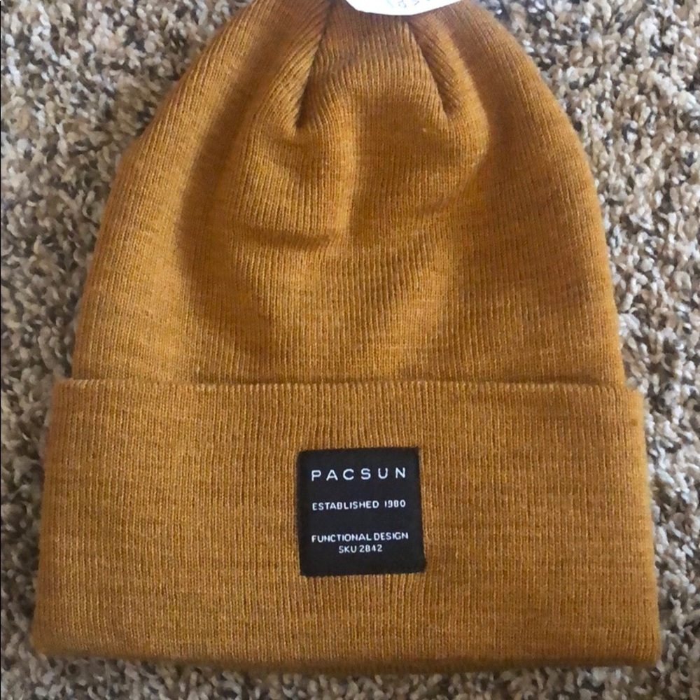 Mustard Beanie